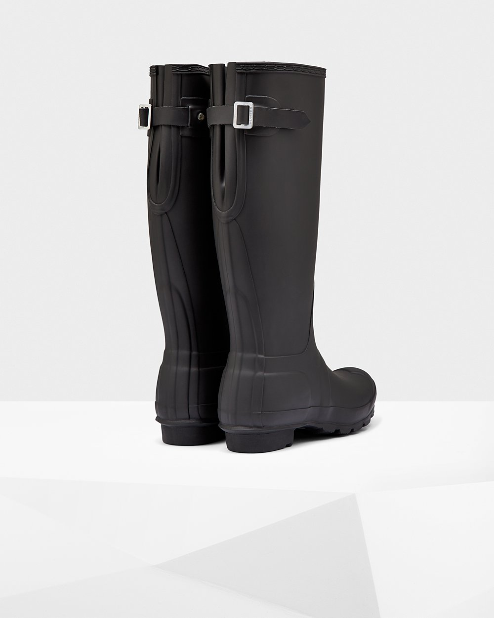 Botas De Altas Original Back Adjustable Hunter Mujer - Negros - 016375IXF